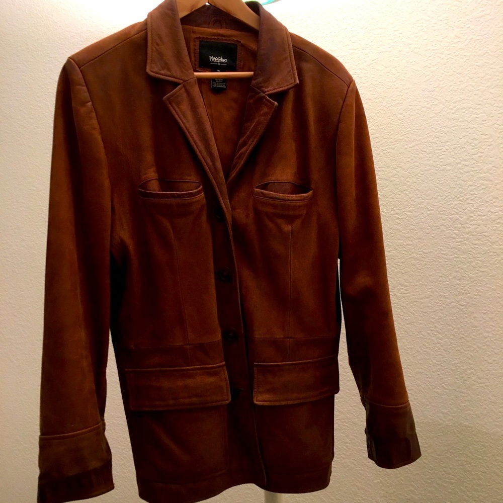 Leather Coat/blazer